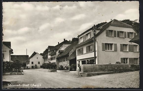 Cartoline postali: Schinznach-Dorf, Strassenpartie mit Gast – Usato da Berlin venduto da bartko-reher