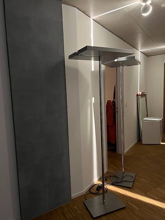 Lampen: Stehleuchte Chrom-Stahl – Gebraucht aus Zürich von Samoo01
