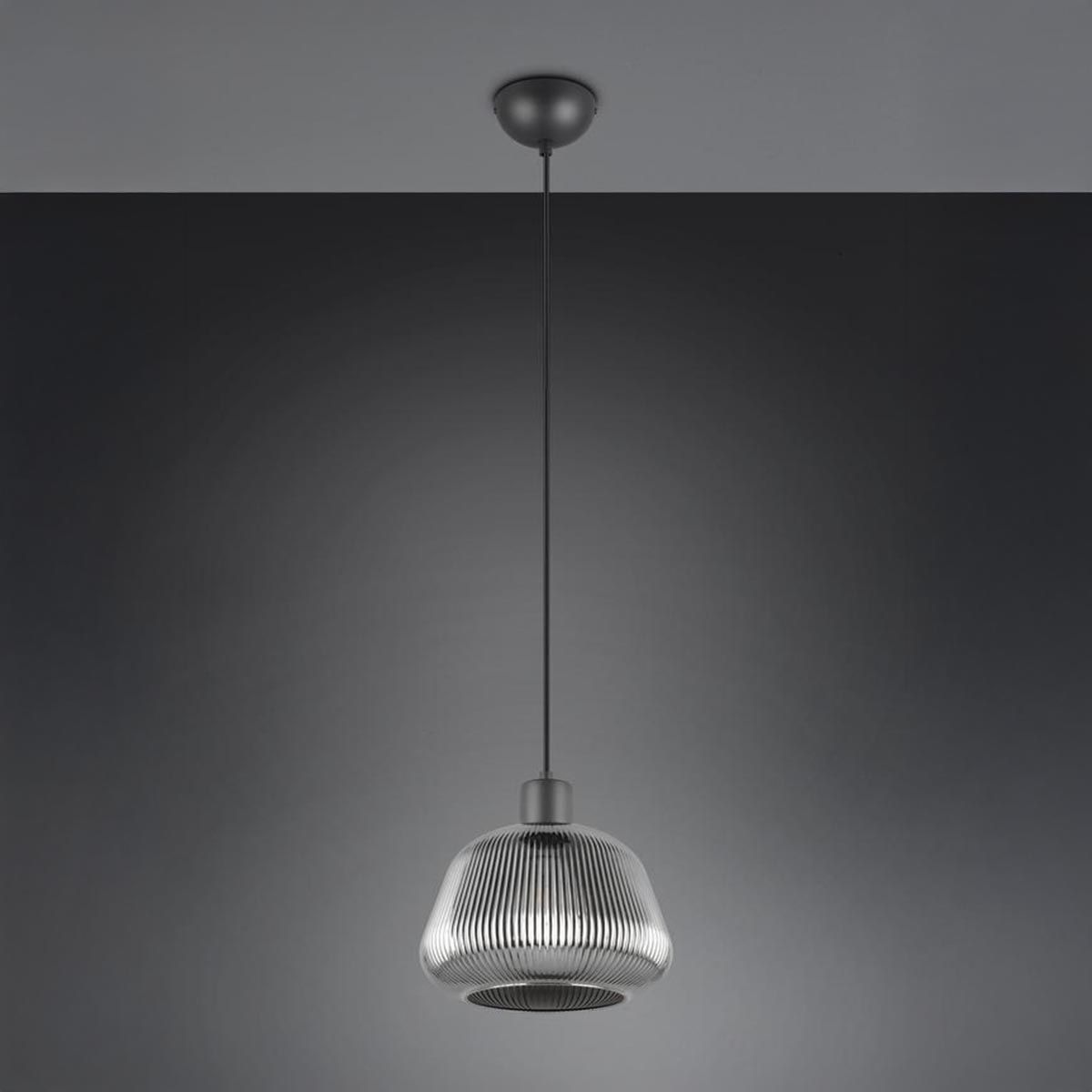 Kronleuchter & Deckenlampen: Pendelleuchte, Glas, Chrom, 22 cm Ø – Neu (gemäss Beschreibung) aus Kreuzlingen von Smart-Light 2