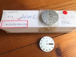 27x Pronto Zifferblatt silber Translucid Quarz Swiss Made