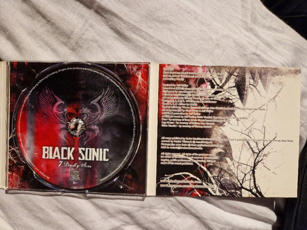 CDs: Black Sonic – 7 Deadly Sins - Vergriffen! – D'occasion à Brittnau par Zibu 3