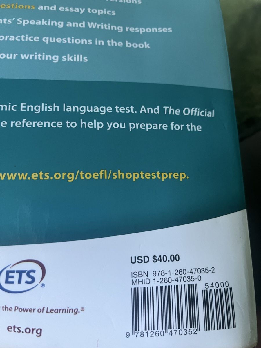 Libri: Official Guide to the TOEFL iBT  Edition – Nuovo (secondo la descrizione) da Mühlethal venduto da gre_c2ql 2
