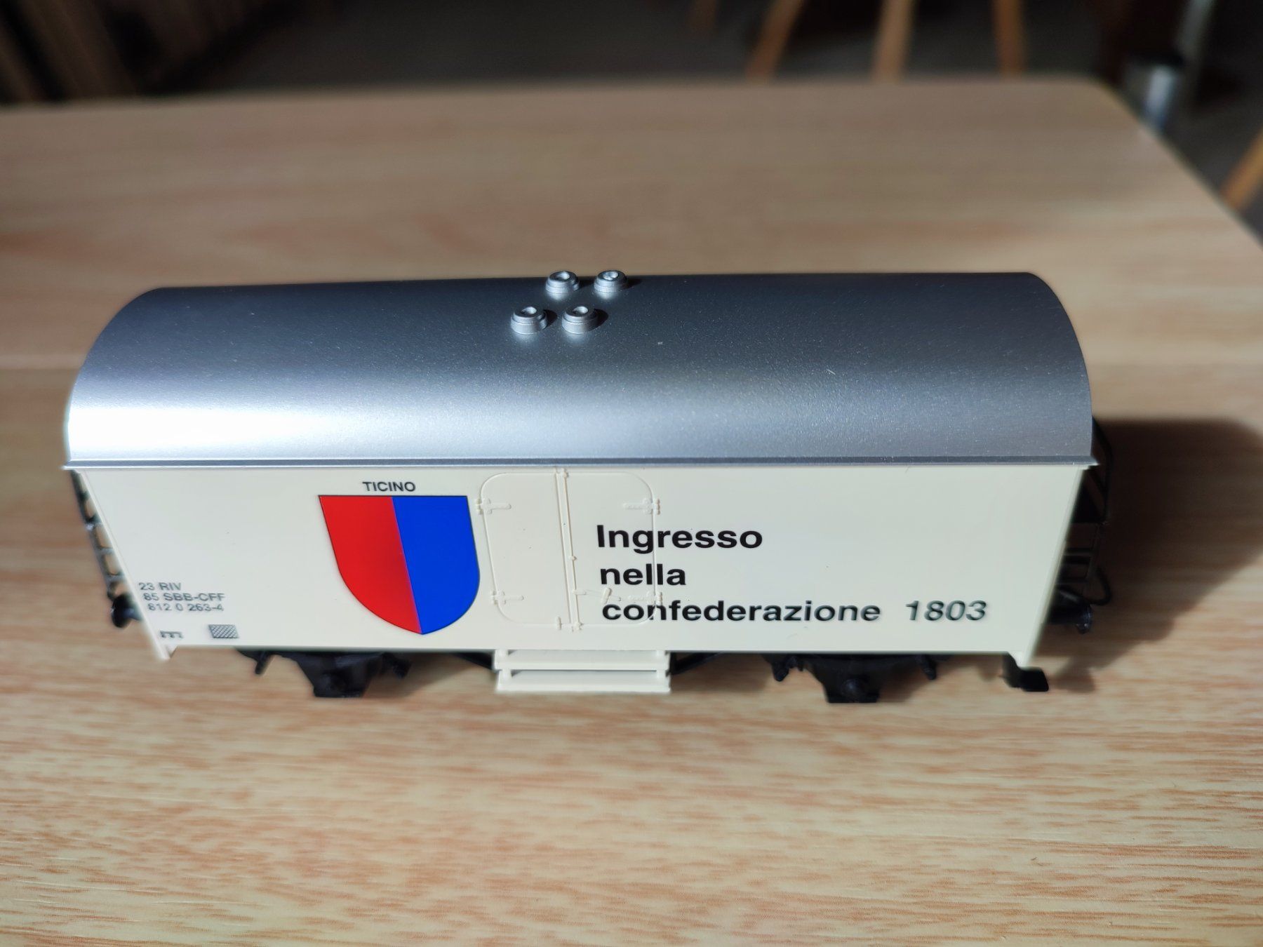 Märklin Modellini di ferrovie: Märklin H0 Schweizer Kantonswagen,18 Kantone – Nuovo (secondo la descrizione) da Röschenz venduto da elefant91 4