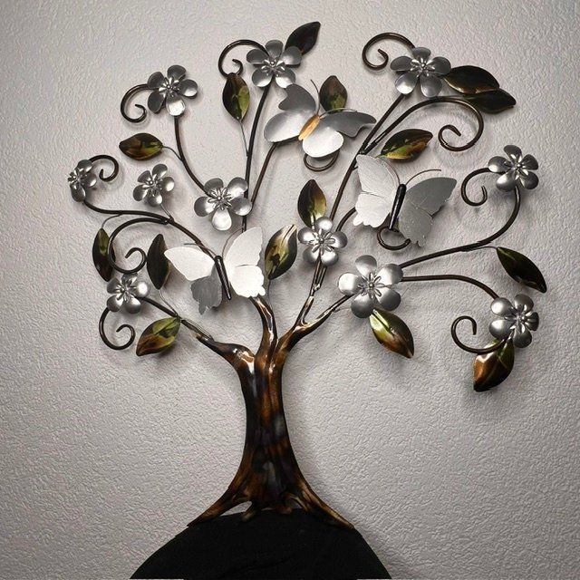 Alle Dekorationen: Wanddeko Baum mit Blumen – Neu (gemäss Beschreibung) aus Bösingen von Guesli1