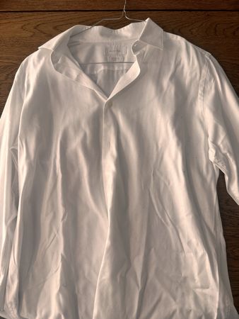Massimo Dutti White Shirt - Men's Size Large (Worn)
