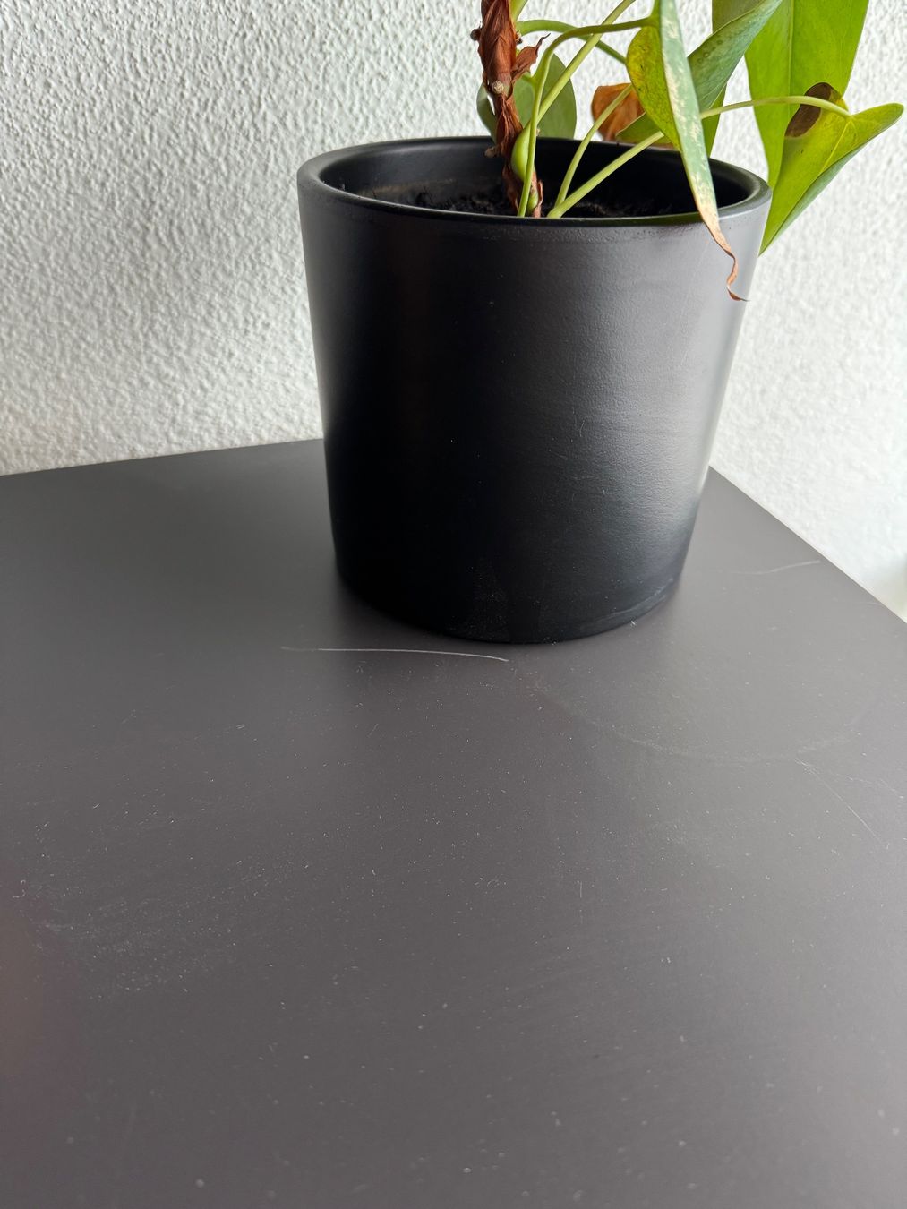 Commodes: Moderne Wohnwand mit Sideboard und Hängeschrank  Anthrazit – D'occasion à Grüsch par Fludome 4