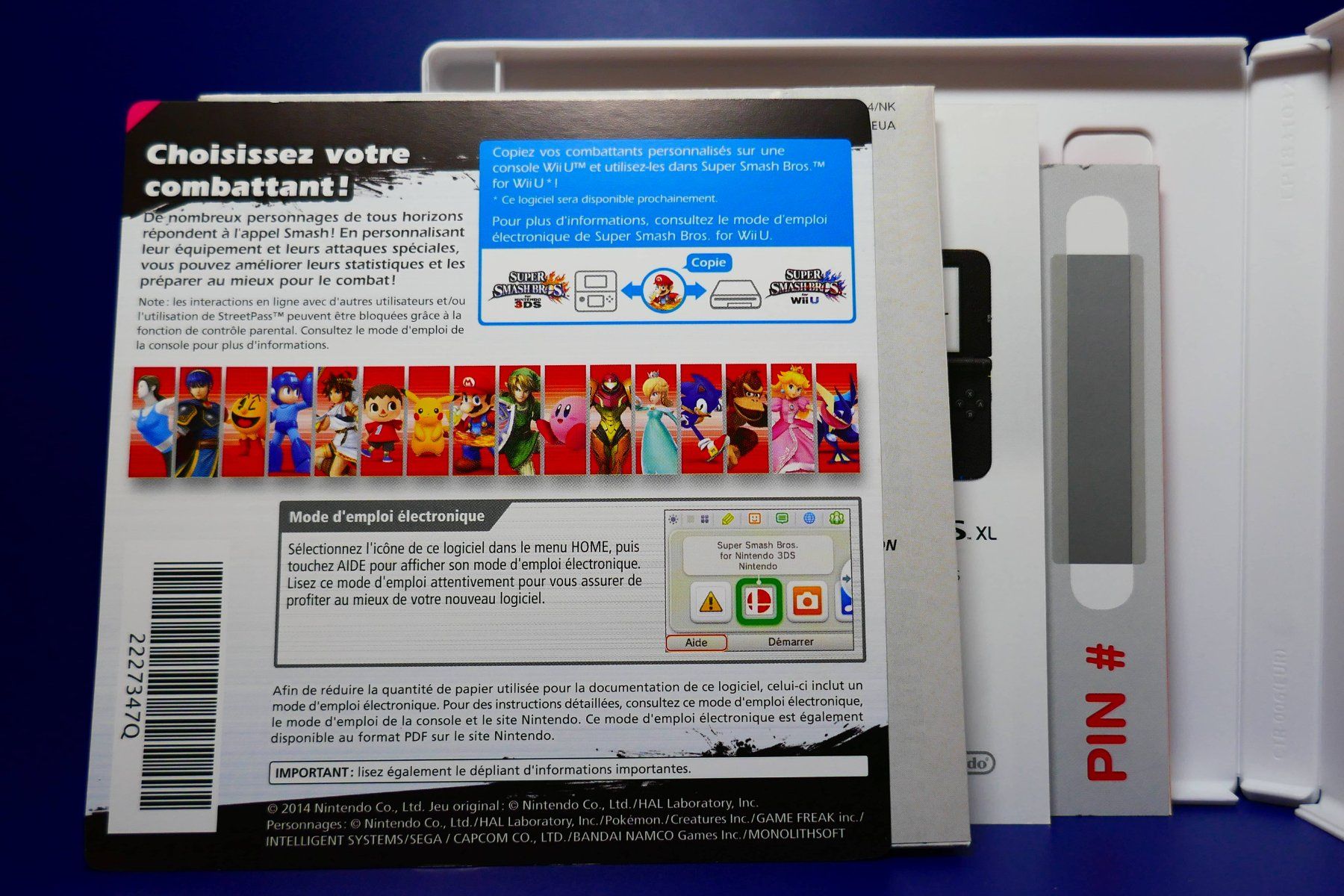 Nintendo Giochi: Super Smash Bros. & VIP - Nintendo 3DS – Usato da Vuarrens venduto da Espace-Retro 1