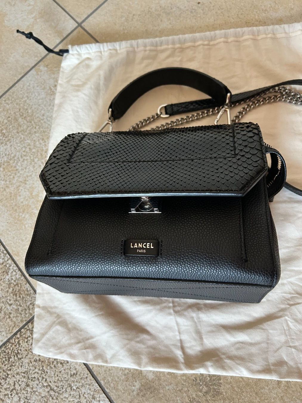 Lancel Taschen für Damen: Lancel Ninon Python – Gebraucht aus Porrentruy von Craps1 1