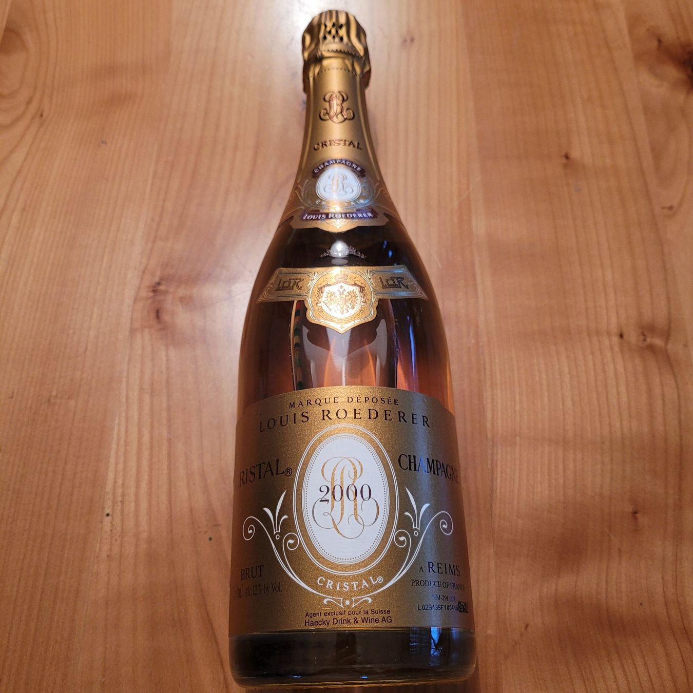 Louis Roederer Vino: Millennium2000  Louis Roederer Cristal  exklusiv – Nuovo e nell'imballaggio originale da Aarberg venduto da belaija 3