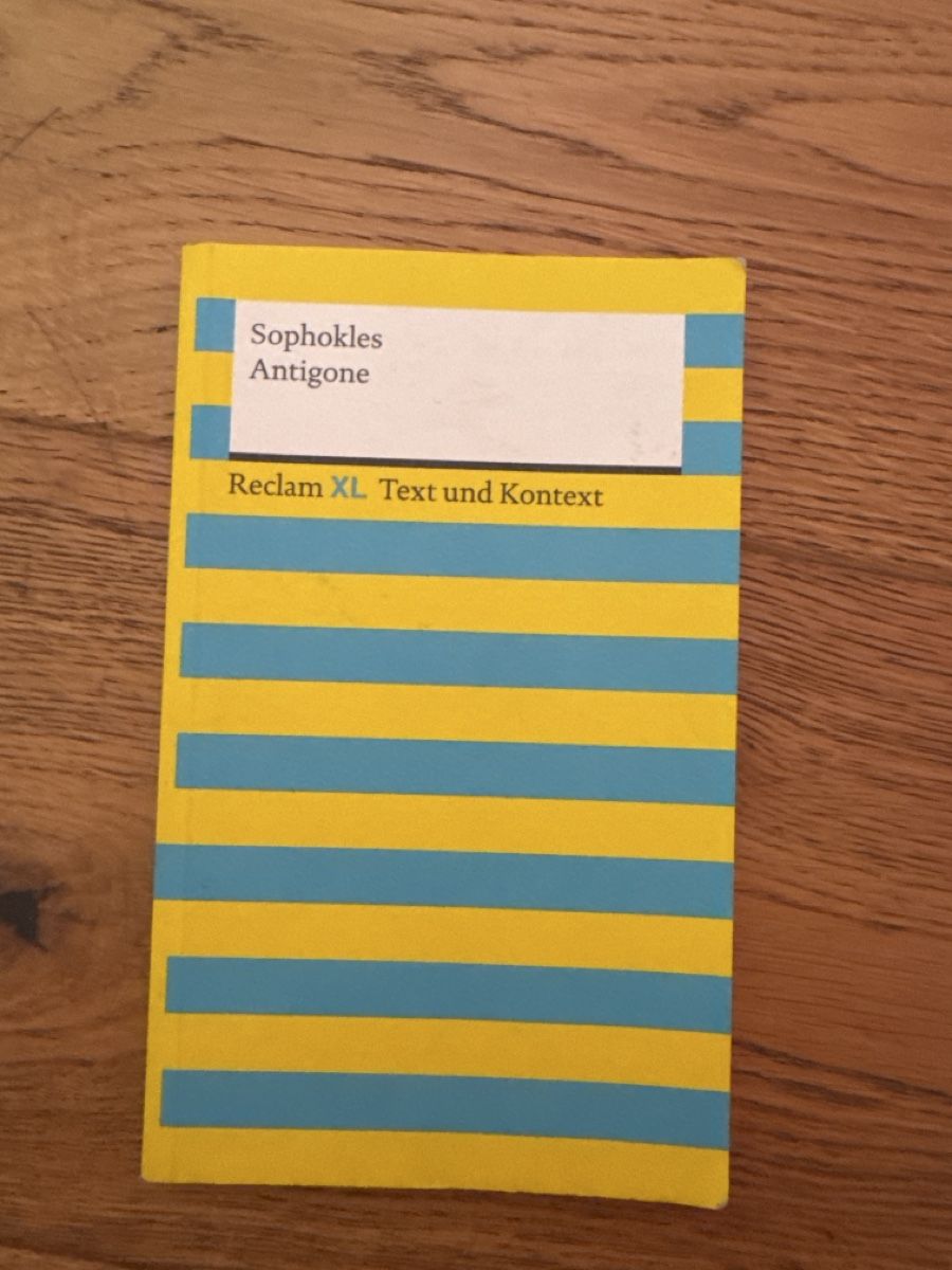 Bücher: Sophokles Antigone – Gebraucht aus Biel/Bienne von Matalili