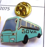 Pin Bus  B O V A  Blau