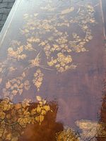 Rosenholz Lacktisch 90x180 cm