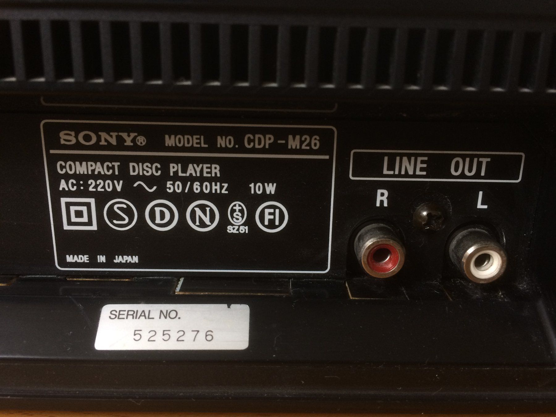 Sony Lettore multimediale & Streamer: Sony CDP-M26 CD player - Classic 1989 – Usato da Fribourg venduto da Werkt 8