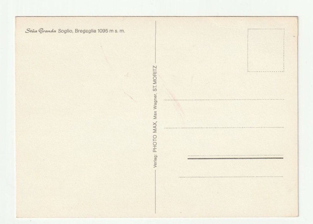 Cartoline postali: Soglio im Bergell, Graubünden – Nuovo (secondo la descrizione) da St. Gallen venduto da Ricardo_Deals 1