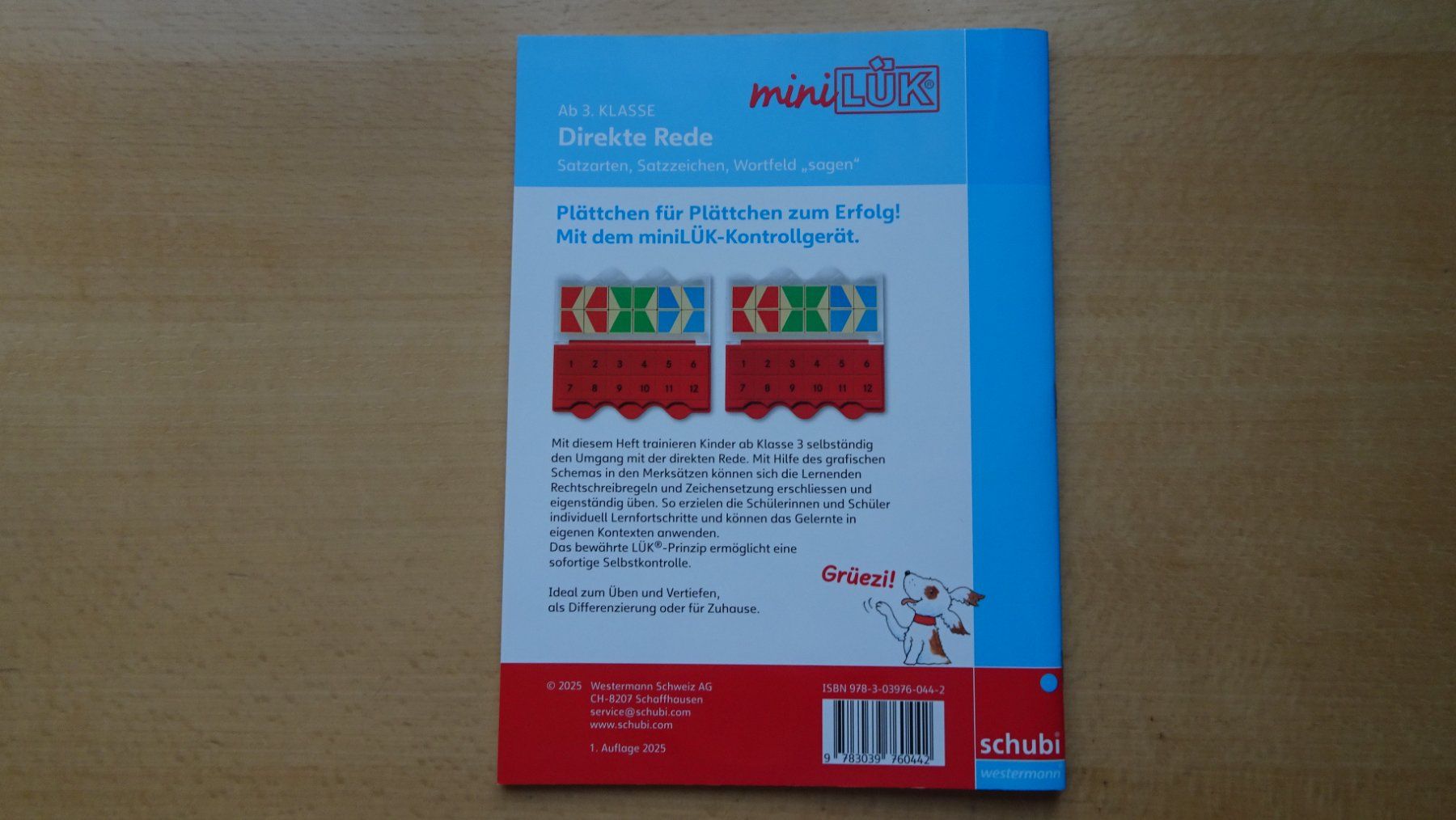 Libri: Mini Lük Grüezi direkte Rede neu – Nuovo (secondo la descrizione) da Zürich venduto da blaumeisli62 1