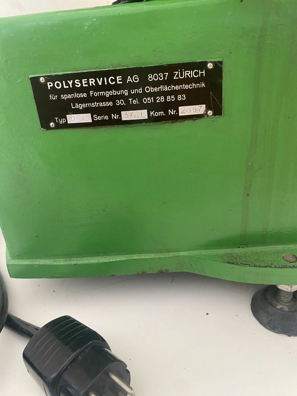 Tutte le macchine: POLYSERVICE D6   tribofinition – Usato da Cortaillod venduto da cri_hw2g 1