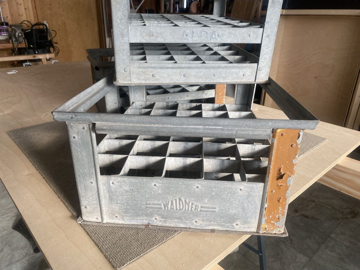 Caisses de transport: Schöne alte Milch Harasse – D'occasion à Seewen SO par Nordic-Old-Fashion 4