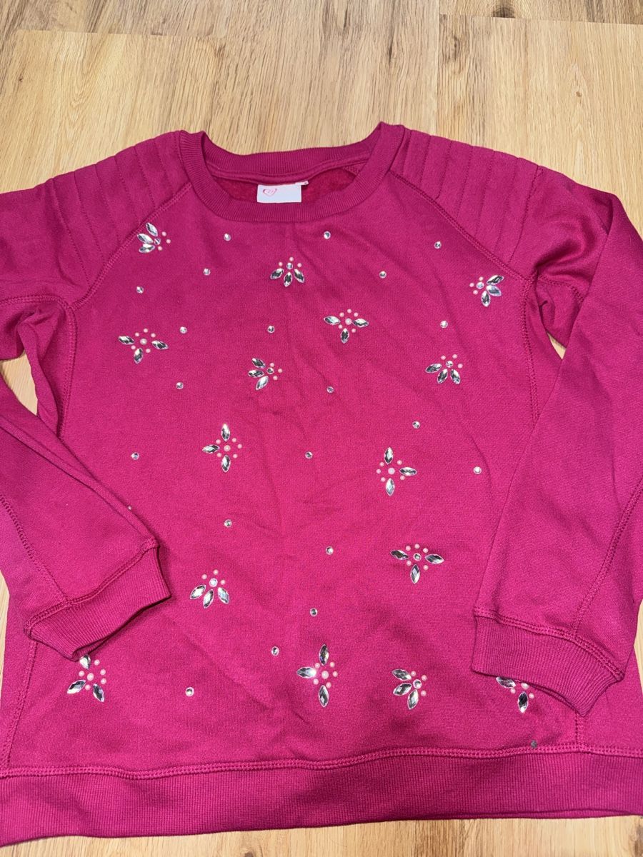 Pullover & Sweatshirts: Pinker Pulli, Grösse 158/164, mit Strass - Neu – Neu (gemäss Beschreibung) aus Altdorf UR von lil_z5bm