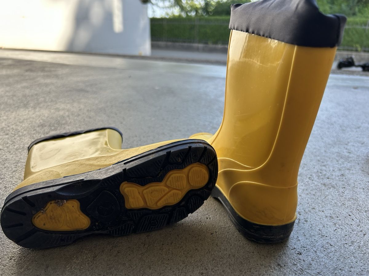 Scarpe per ragazzi: Ungefütterte Gummistiefel  – Usato da Ermatingen venduto da ann_y78b 1