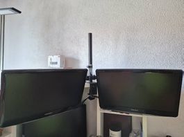 Écrans Samsung + pied bureau