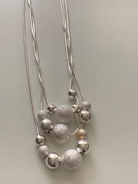 Catenine: Kette 3-Reihig - Ferrano Silber – Nuovo e nell'imballaggio originale da La Conversion venduto da angel-gini 1