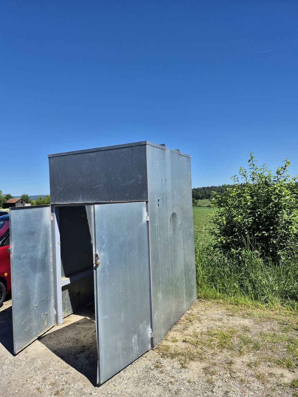 Baucontainer: Box aus Stahlblech – Gebraucht aus Buch am Irchel von pwe_6kpn