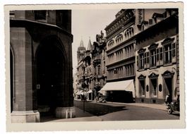 Basel, Freierstrasse, Oldtimer, gelaufen 1935