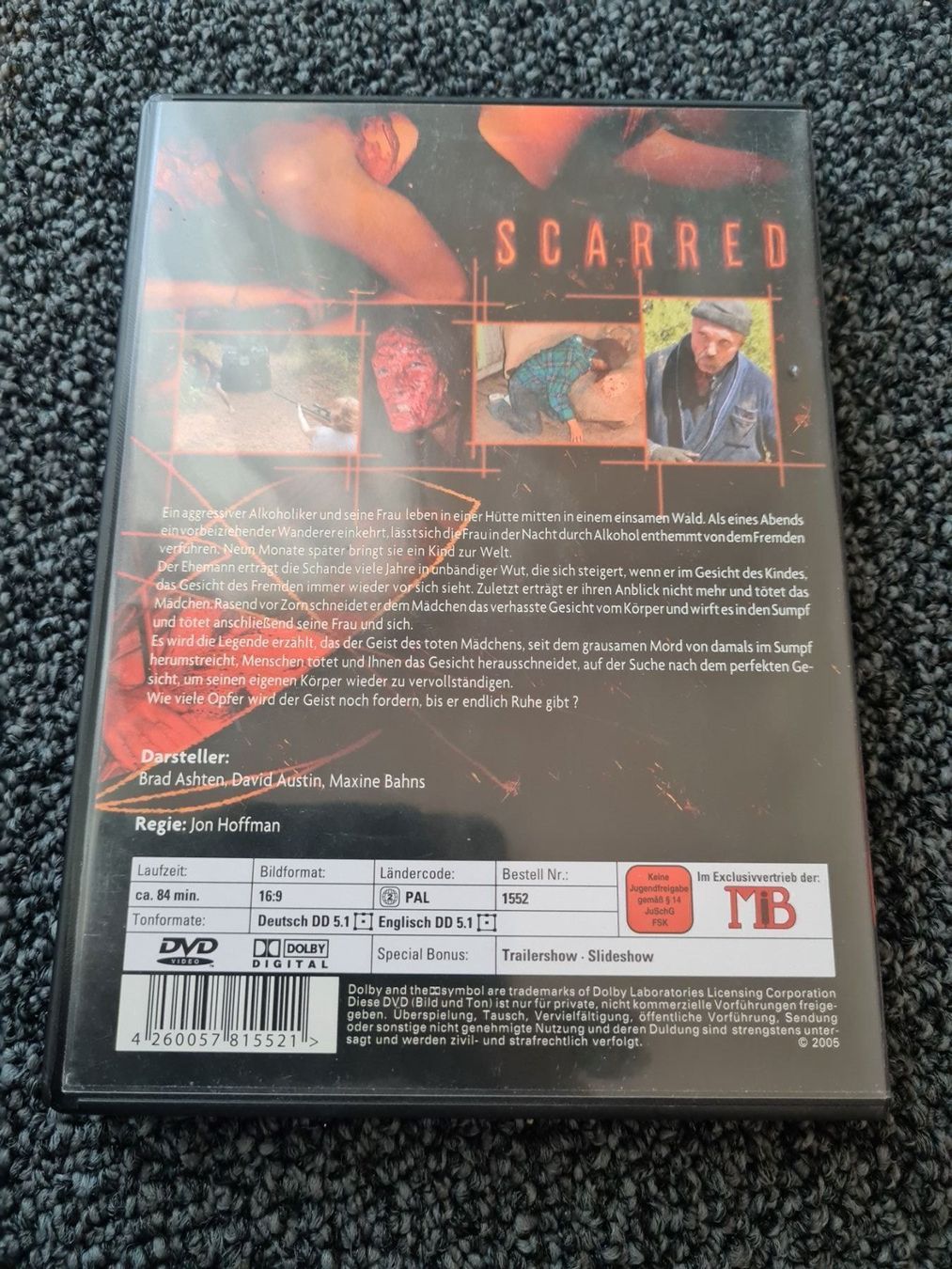 Tutti i DVDs: SCARRED (9854) – Usato da Ruswil venduto da jan_bxl5 1