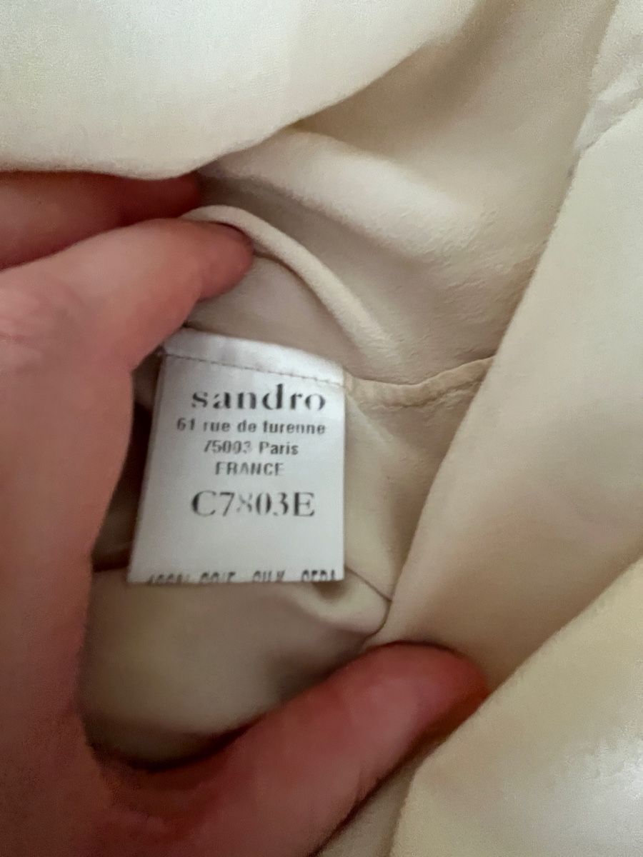 Sandro Chemisiers: Sandro Bluse Damen Seide – D'occasion à Brugg AG par ine_sl8m 4