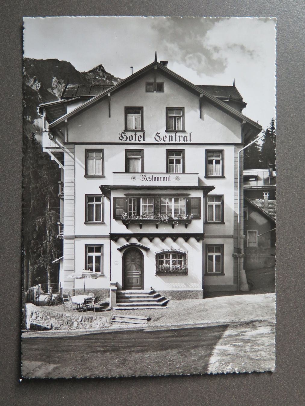 Ansichtskarten: AROSA - HOTEL CENTRAL – Gebraucht aus Wittenbach von lipasal