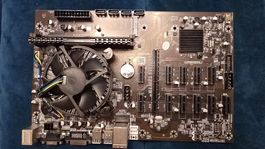 Mainboard mit CPU und 8 GB DDR4 Corsair