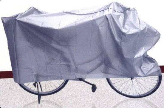 Sonstiges Radsport Zubehör: Fahrradabdeckung Grösse: 200 x 100 cm / Farbe: grau – Neu und originalverpackt aus St. Gallen von schnaeppchen-preise