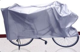 Fahrradabdeckung Grösse: 200 x 100 cm / Farbe: grau