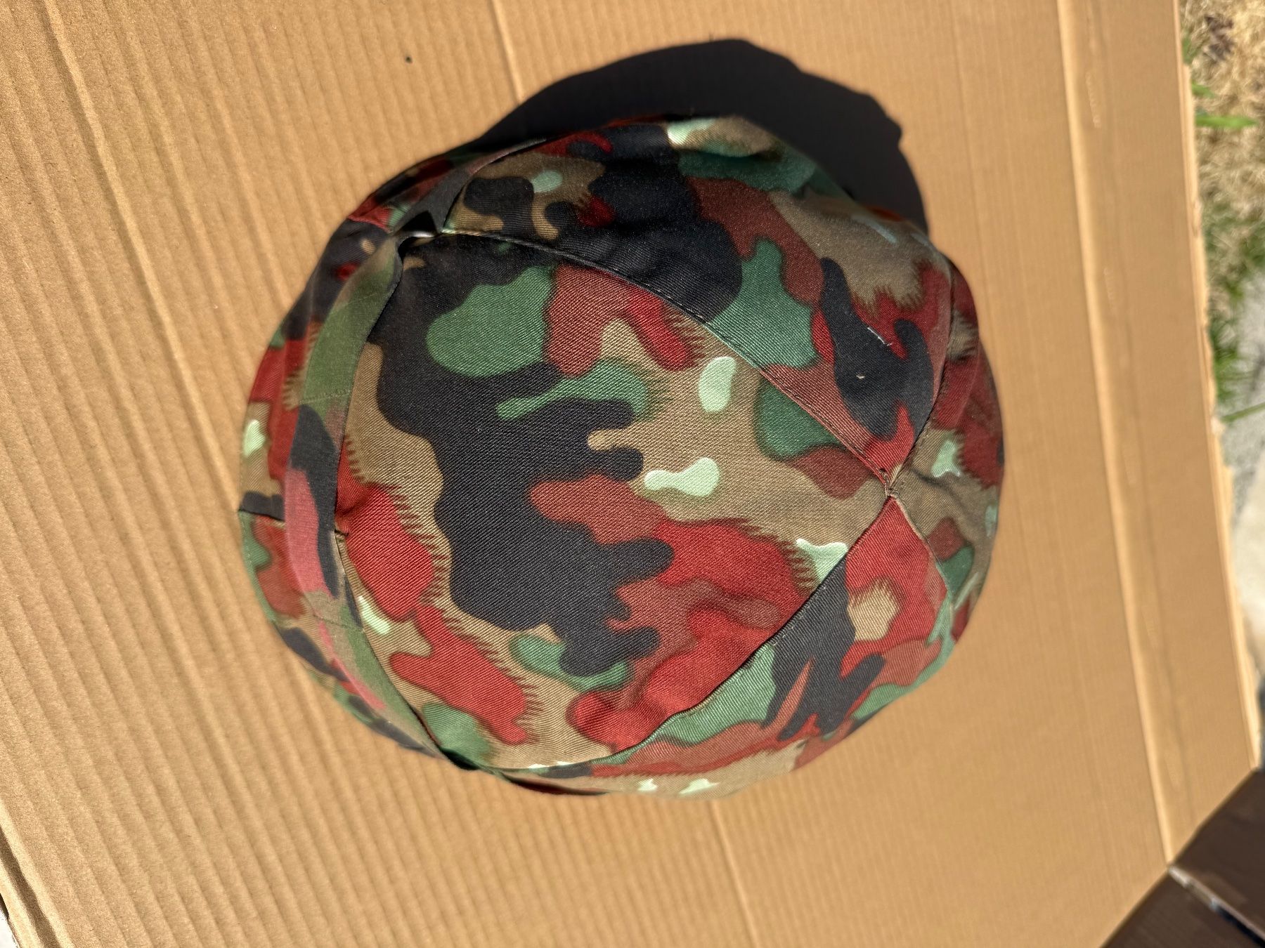 Uniformen & Effekten: Militär Motorradfahrer Helm – Gebraucht aus Zell LU von wert59