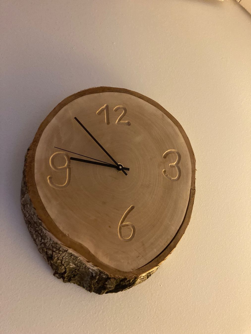 Orologi: Rustikale Wanduhr aus Baumscheibe – Nuovo e nell'imballaggio originale da Islikon venduto da lau_5ysm 4