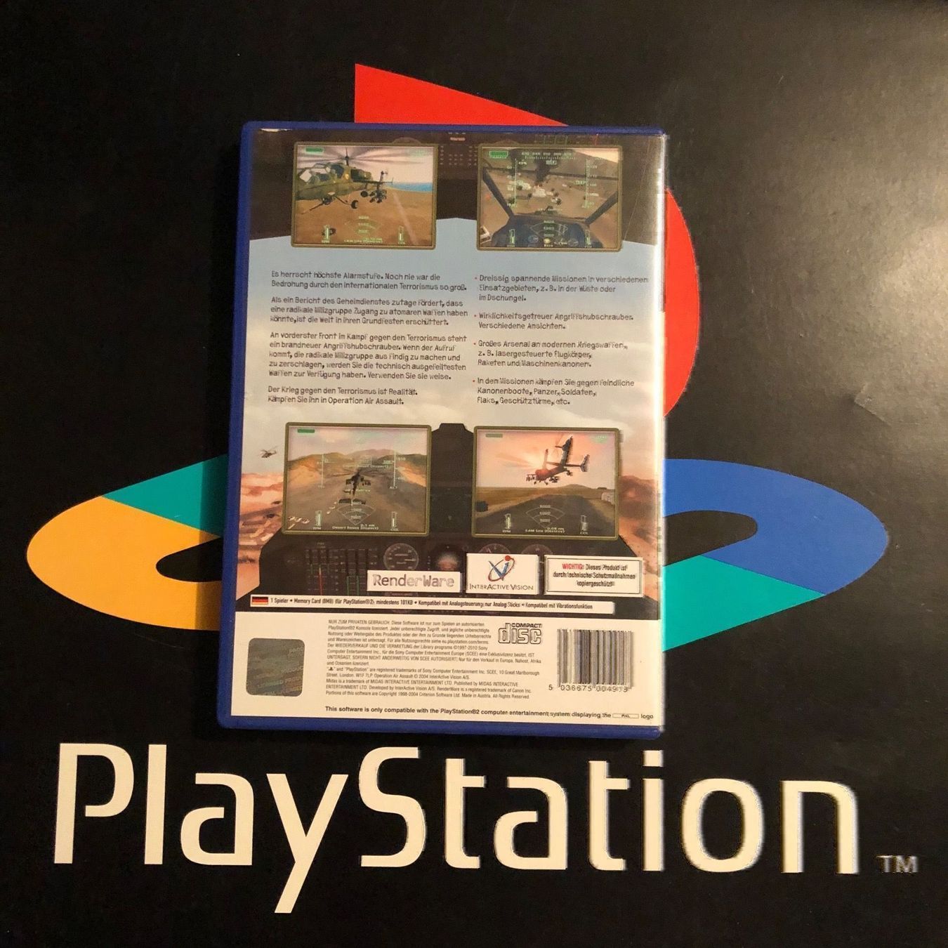 Sony Spiele: Operation Air Assault für PS2 – Gebraucht aus Kestenholz von Mad18 1