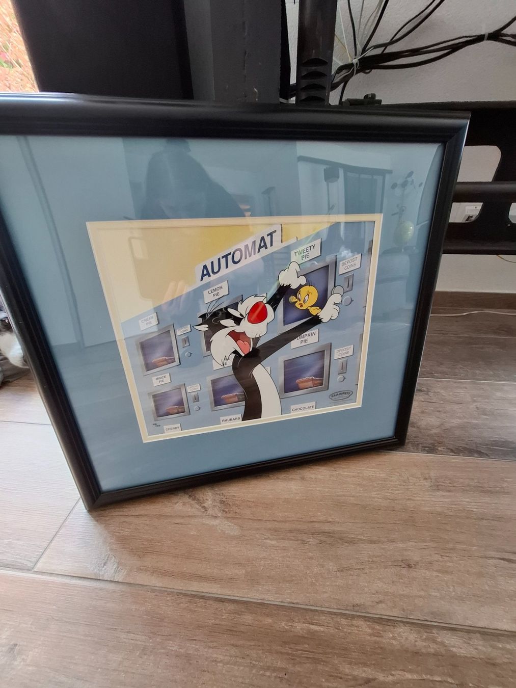 Dipinti: Sericel dessin animé tableauTweety Pie – Usato da Saxon venduto da 2005sylvester 1