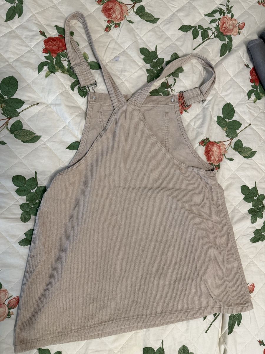 Pull&Bear Vestiti: Latzkleid Pull&Bear Cord beige Grösse M – Usato da Locarno venduto da Ery02 2