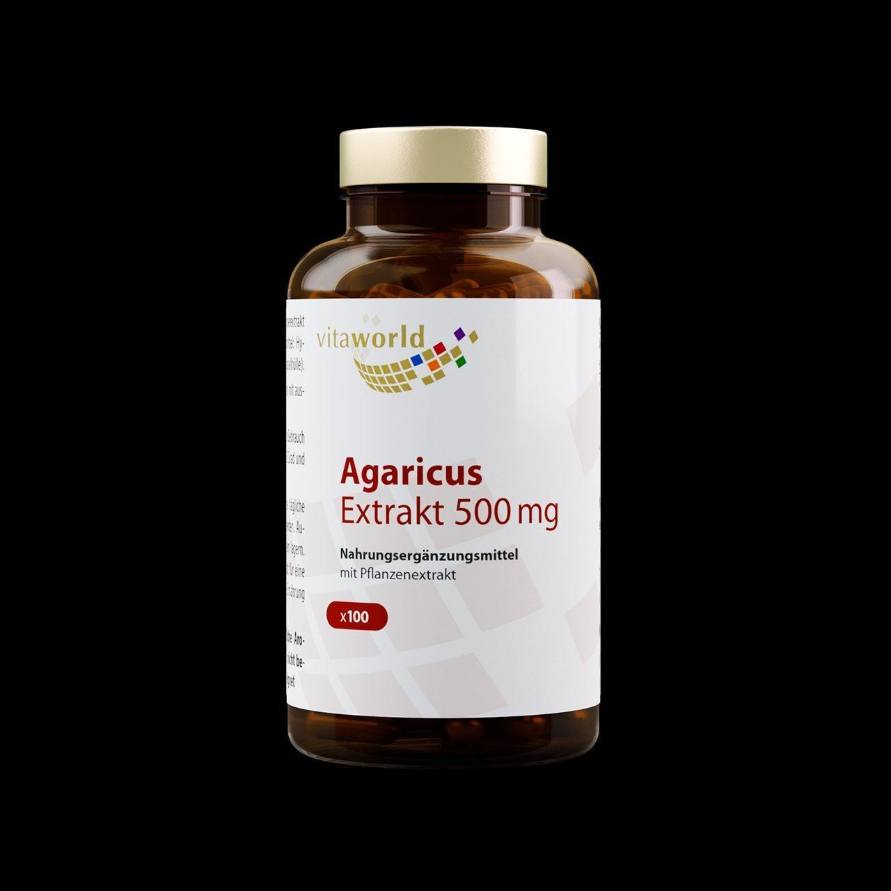 Alimentazione, Vitamine & Minerali: Agaricus Extrakt 500mg 100 Vegi Kapseln – Nuovo e nell'imballaggio originale da Tiefenbach venduto da nhp-bedarf