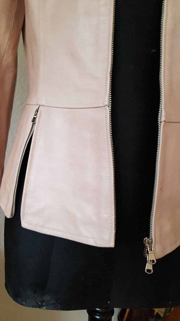 Vera Pelle Giacche: Blassrosa Lederjacke 44  NEU – Nuovo (secondo la descrizione) da spreitenbach venduto da nti_pb8s 5