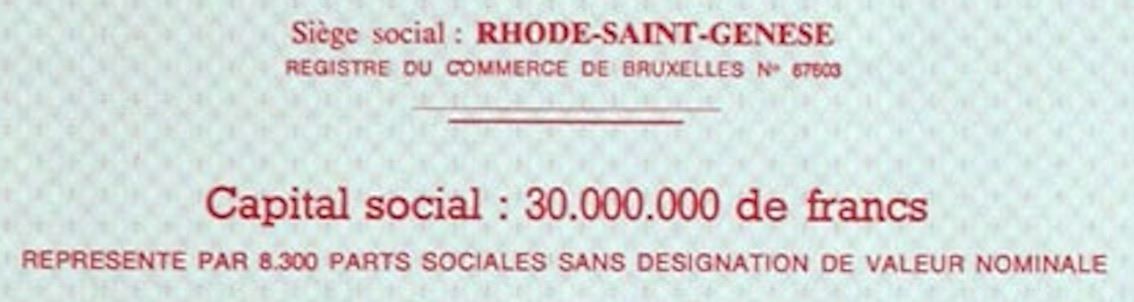 Documenti: BECOPA SA, Rhode-Saint-Genese - 1970 – Usato da Solothurn venduto da Sgasche 1