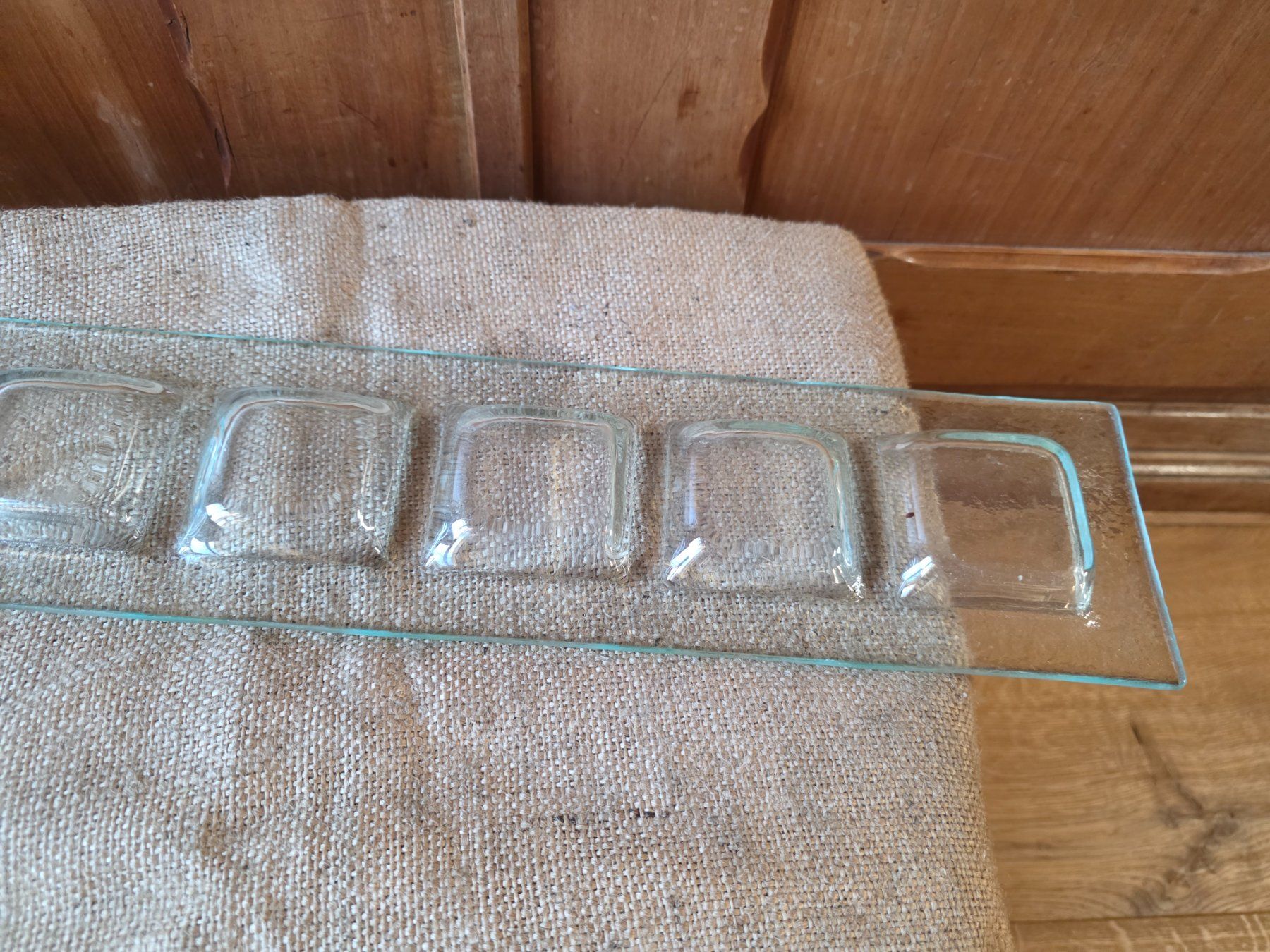Plateaux: Glas Servierteller Platte Teller Kerzen Schale – D'occasion à Walterswil BE par Lonitti 7