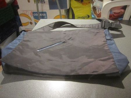 Tasche schwarz/blau