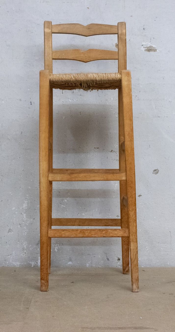 Hocker: Barhocker mit Strohsitz A – Gebraucht aus Zürich von ZuercherBrockenhaus 1