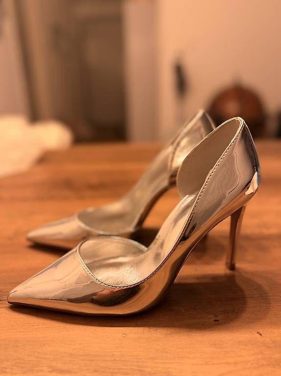 Scarpe da donna: High heels Silber Chrome MANGO – Usato da Arbon venduto da maiiking