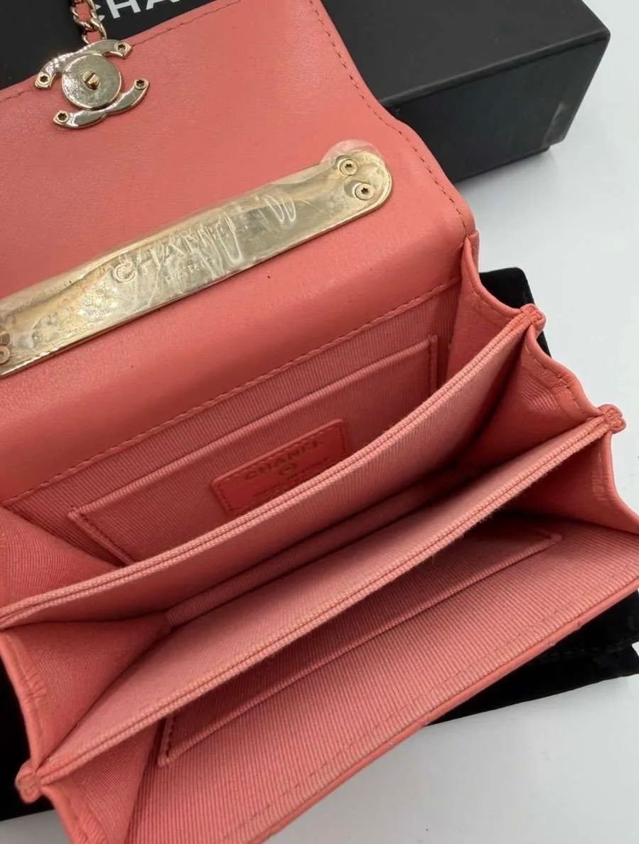 Chanel Borse da donna: Chanel Mini Top Handle Flap Bag, rosa – Usato da Triesen venduto da atos87 4