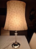 Vintage Tischlampe versilbert gepunzt"Hawksworth Eyre &Com."