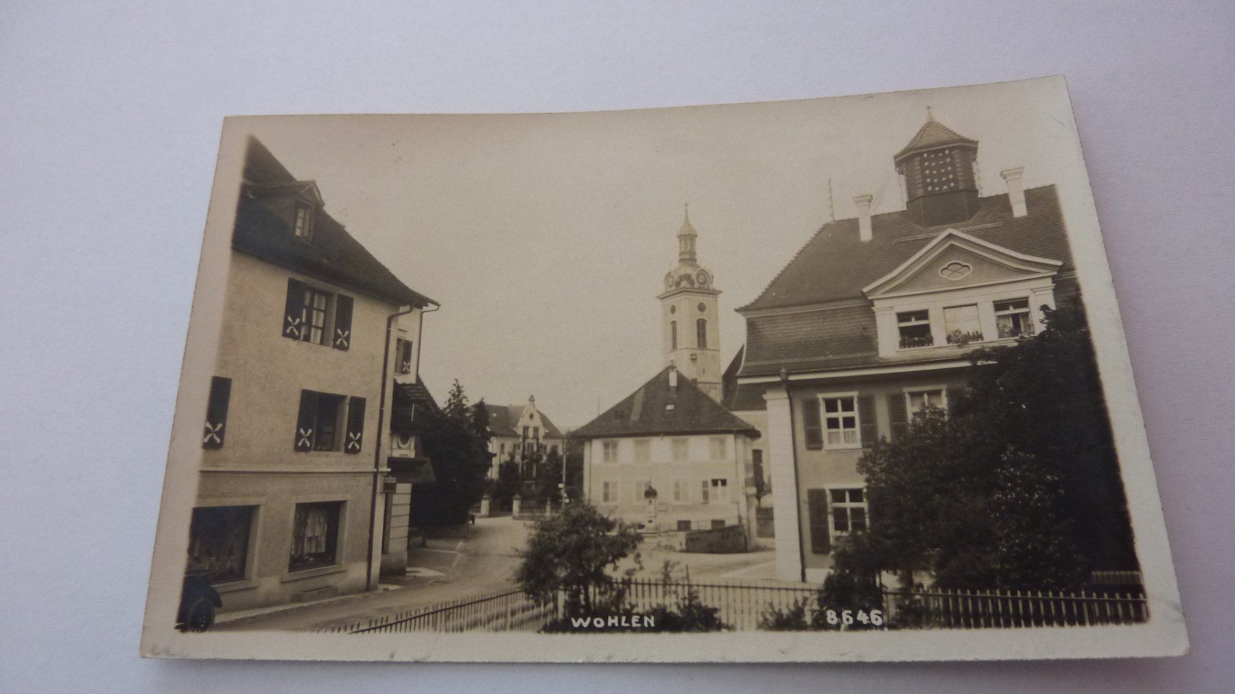 Cartoline postali: Uralte Ansichtskarte : Wohlen , Teilansicht um 1930 – Usato da Birrwil venduto da Schnaepli