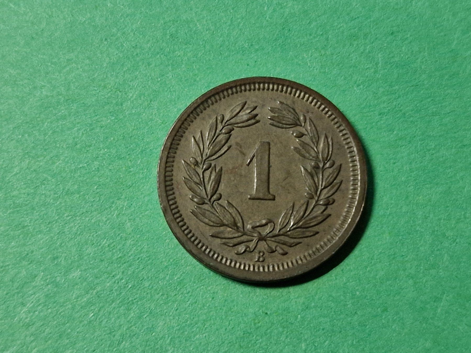 Tutti le monete: 1- Rappen 1939 selten. – Usato da Zürich venduto da Moreira01 3