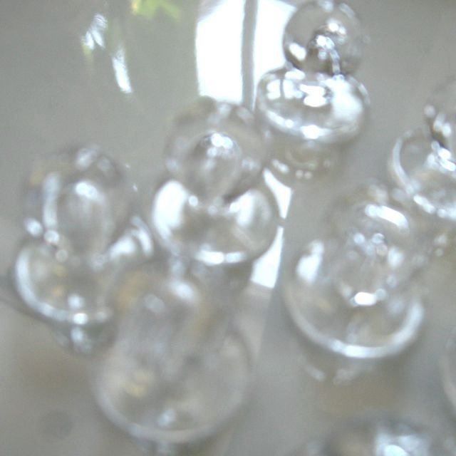 Küchengeräte: 14er Satz Steckknöpfe - Glas Optik – Neu und originalverpackt aus Gossau SG von Sombat